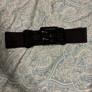 Vintage fashion belt black